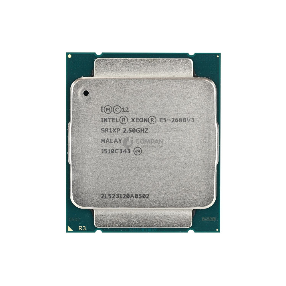 SR1XP INTEL XEON E5-2680 V3 2.50GHZ 12 CORE 30MB L3 CACHE 120W LGA2011-3